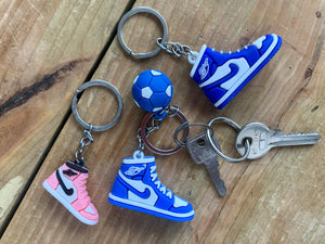Nike JORDON style key rings.