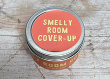 Load image into Gallery viewer, Smelly Room - tin candle so
