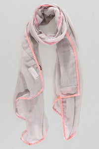 Slim Cotton scarves. Sale!