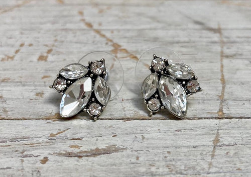 Crystal Cluster earring