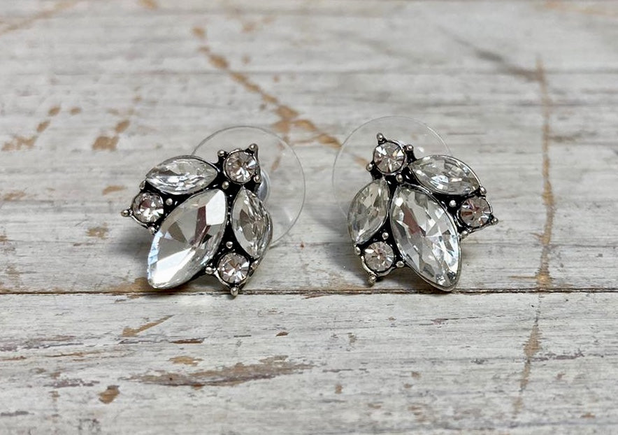 Crystal Cluster earring