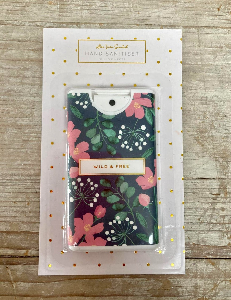 Pocket size hand sanitiser