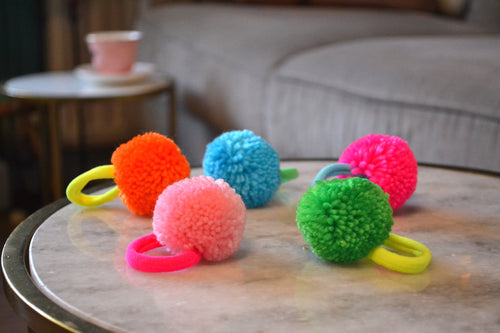 Pom Pom Neon Hair bands