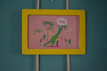 Load image into Gallery viewer, Dinosaur hanging photo frame