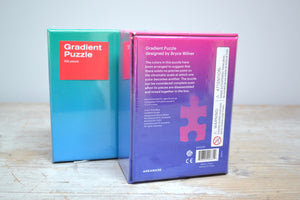 Gradient jigsaw puzzle