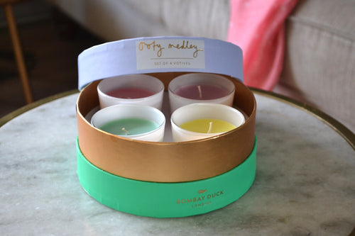 Ooty Votive Medley - set of 4 candles