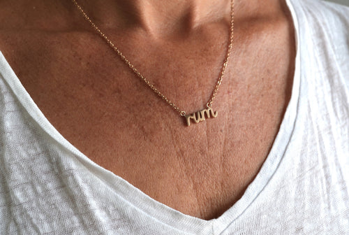 Gin & Rum pendant necklace - Sale Price!
