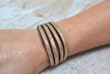 Load image into Gallery viewer, Sparkly Leather Cuffs!