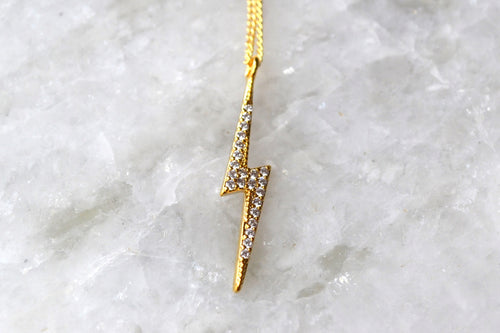 Lighening Strikes pendant necklace