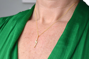 Lighening Strikes pendant necklace
