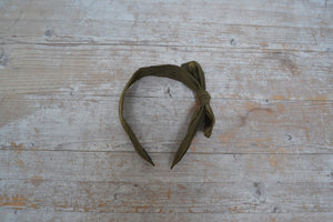 Alice band with bow