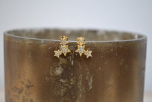 Load image into Gallery viewer, Triptych Star stud