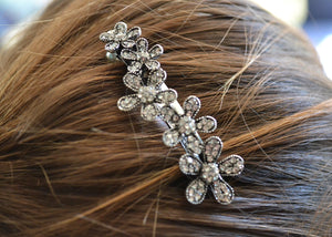 Daisy hair clip