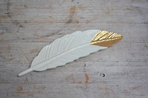 Feather plate
