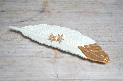 Feather plate