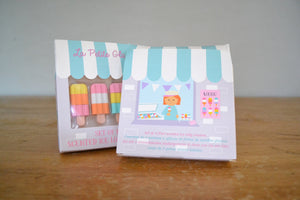 La Petite Glacier - set of 4 erasers