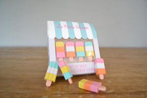 La Petite Glacier - set of 4 erasers