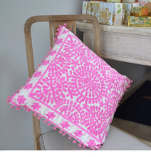 Load image into Gallery viewer, Souk Pink Cushion
