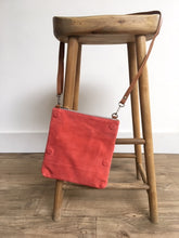 Load image into Gallery viewer, Leather clutch/messenger bag