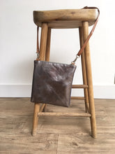 Load image into Gallery viewer, Leather clutch/messenger bag