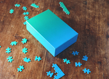 Load image into Gallery viewer, Gradient jigsaw puzzle