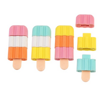 Load image into Gallery viewer, La Petite Glacier - set of 4 erasers