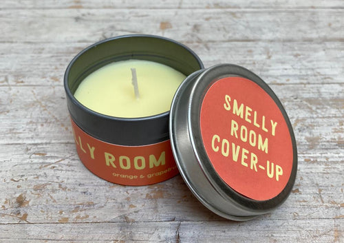 Smelly Room - tin candle so