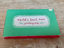 Load image into Gallery viewer, World’s Best Mum - trinket plate