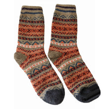 Load image into Gallery viewer, Men &amp; Women&#39;s Wool blend patterned socks